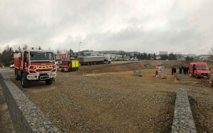 Monistrol-sur-Loire : la première pierre du centre de secours symboliquement posée