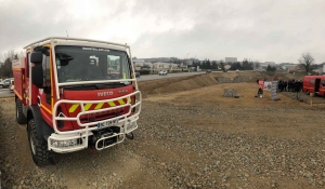 Monistrol-sur-Loire : la première pierre du centre de secours symboliquement posée