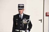 Le capitaine Antoine Soubiran à la tête des gendarmes de la compagnie d&#039;Yssingeaux