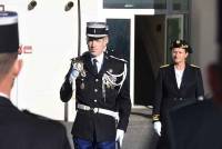 Le capitaine Antoine Soubiran à la tête des gendarmes de la compagnie d&#039;Yssingeaux