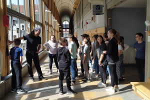 Monistrol-sur-Loire : la Petite Fabrique d&#039;images ouvre ses portes aux CM2 de l&#039;école Albert-Jacquard