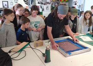 Monistrol-sur-Loire : la Petite Fabrique d&#039;images ouvre ses portes aux CM2 de l&#039;école Albert-Jacquard