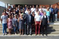 Un moment convivial pour bien démarrer la rentrée mêlant les équipes éducatives des écoles et collège publics de Retournac.