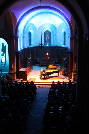 Un cadre superbe pour recevoir ce concert-événement