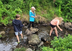 Yssingeaux : les écoliers de Jean-de-la-Fontaine analysent la qualité de l&#039;eau de la Siaulme