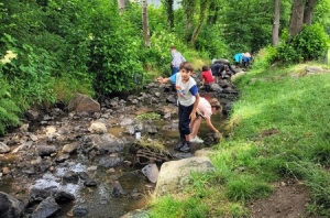 Yssingeaux : les écoliers de Jean-de-la-Fontaine analysent la qualité de l&#039;eau de la Siaulme