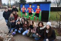 Bas-en-Basset : une fresque en hommage aux trois jeunes victimes de l&#039;explosion