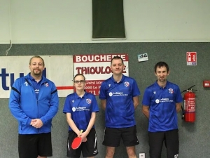 Tennis de table : les équipes 1 et 2 du Puy-Chadrac jouent la montée