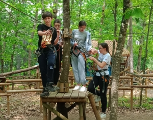 Sainte-Sigolène : une pause en Ardèche pour les collégiens de 3e