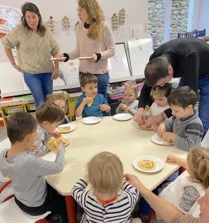 Grazac : les bambins découvrent l&#039;école