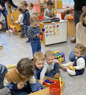 Grazac : les bambins découvrent l&#039;école