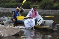 Beauzac : dix baignoires comme des poissons sur l&#039;eau sur la Loire