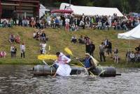 Beauzac : dix baignoires comme des poissons sur l&#039;eau sur la Loire