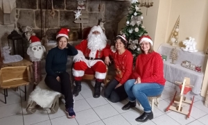 Bas-en-Basset : le Père Noël invité pour une série de photos avec le Sou des écoles