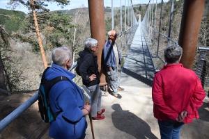 La passerelle himalayenne des gorges du Lignon est ouverte ! (vidéo)