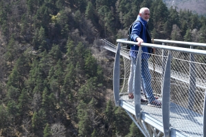 La passerelle himalayenne des gorges du Lignon est ouverte ! (vidéo)