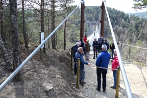 La passerelle himalayenne des gorges du Lignon est ouverte ! (vidéo)