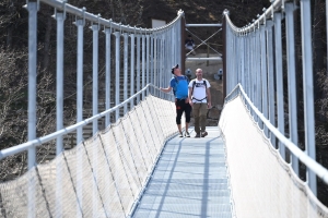 La passerelle himalayenne des gorges du Lignon est ouverte ! (vidéo)