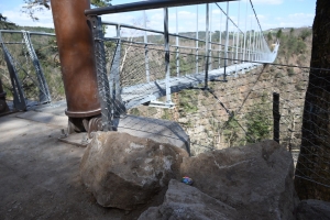 La passerelle himalayenne des gorges du Lignon est ouverte ! (vidéo)