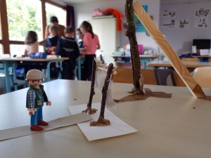 Les écoliers de Saint-Maurice-de-Lignon associés à la création d&#039;aire de jeux