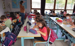 Les écoliers de Saint-Maurice-de-Lignon associés à la création d&#039;aire de jeux