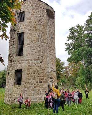 Les écoliers de Saint-Maurice-de-Lignon associés à la création d&#039;aire de jeux