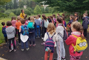 Les écoliers de Saint-Maurice-de-Lignon associés à la création d&#039;aire de jeux