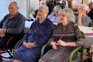 Une centenaire à la maison de retraite de Saint-Maurice