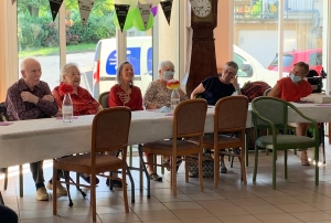 Une centenaire à la maison de retraite de Saint-Maurice