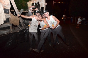 Grazac : le défilé des classes en 3 passe toujours deux fois (photos + vidéo)