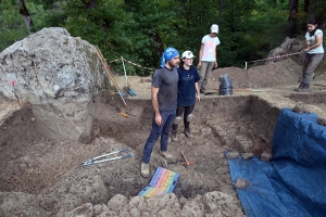 Monistrol-sur-Loire : de nouvelles fouilles archéologiques et de nouvelles découvertes au Château-Vieux (vidéo)