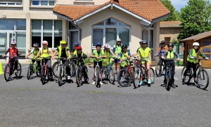 Lapte : sortie à vélo pour des écoliers du Petit Suc