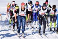 Les championnats de Haute-Loire de ski de fond en images