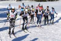 Les championnats de Haute-Loire de ski de fond en images