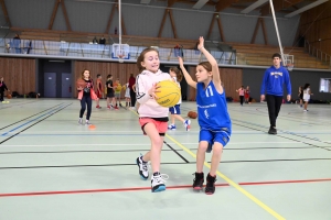 Retournac : 54 jeunes basketteurs de Haute-Loire en stage au gymnase