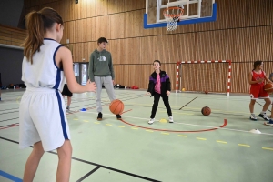 Retournac : 54 jeunes basketteurs de Haute-Loire en stage au gymnase