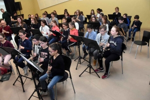 Sainte-Sigolène : 60 clarinettistes pour un seul orchestre