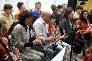 Sainte-Sigolène : 60 clarinettistes pour un seul orchestre