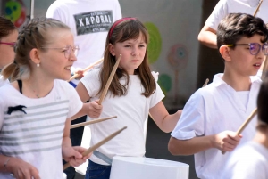 Monistrol-sur-Loire : des concerts de percussions dans les cours des écoles primaires