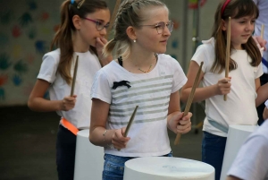 Monistrol-sur-Loire : des concerts de percussions dans les cours des écoles primaires