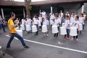 Monistrol-sur-Loire : des concerts de percussions dans les cours des écoles primaires