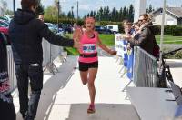 Sylviane Boullon, 1re féminine du 10 km.