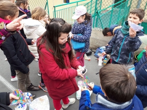 Les écoles de Vorey et Retournac célèbrent Pâques ensemble