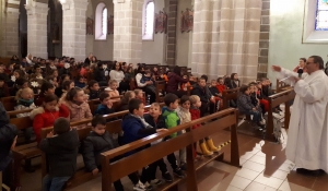 Les écoles de Vorey et Retournac célèbrent Pâques ensemble