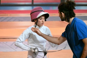 Escrime : Julien Robert et Amandine Marques à la pointe de l&#039;épée à Sainte-Sigolène