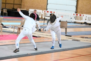 Escrime : Julien Robert et Amandine Marques à la pointe de l&#039;épée à Sainte-Sigolène