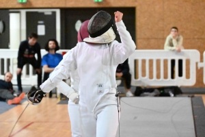 Escrime : Julien Robert et Amandine Marques à la pointe de l&#039;épée à Sainte-Sigolène