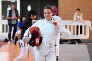 Escrime : Julien Robert et Amandine Marques à la pointe de l&#039;épée à Sainte-Sigolène