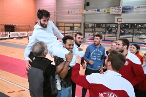 Escrime : Julien Robert et Amandine Marques à la pointe de l&#039;épée à Sainte-Sigolène