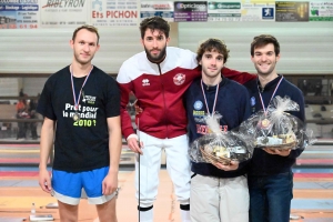 Escrime : Julien Robert et Amandine Marques à la pointe de l&#039;épée à Sainte-Sigolène